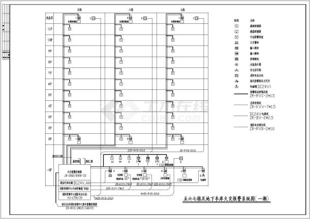 东莞工厂高压配电系统CAD电气设计完整图-图一