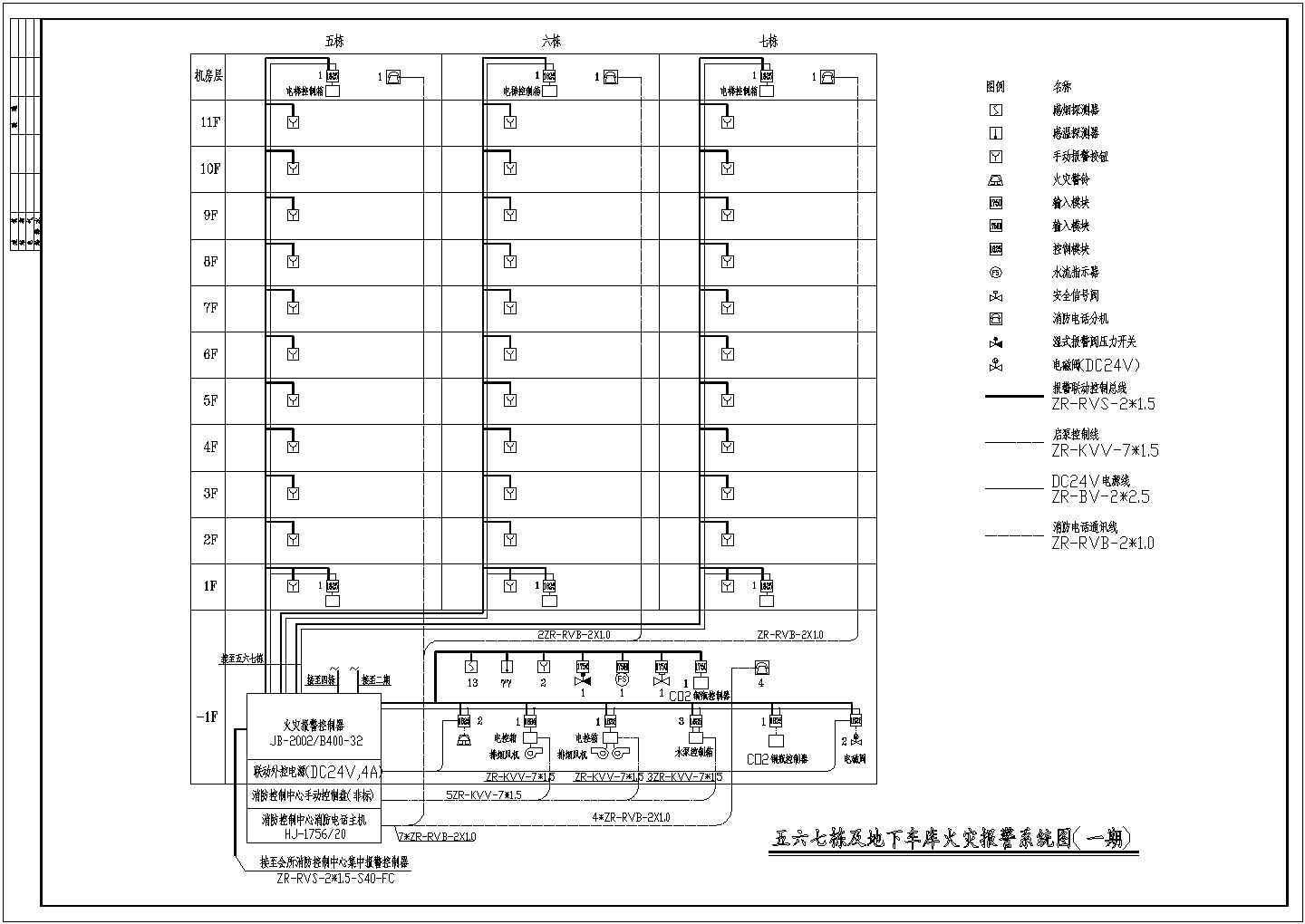 东莞工厂高压配电系统CAD电气设计完整图