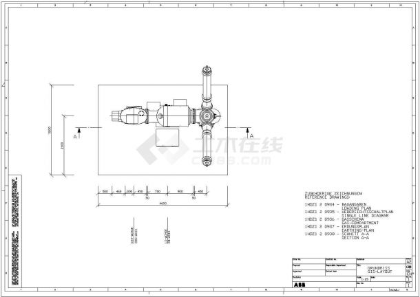 清远工厂高压配电系统CAD电气设计完整图-图一