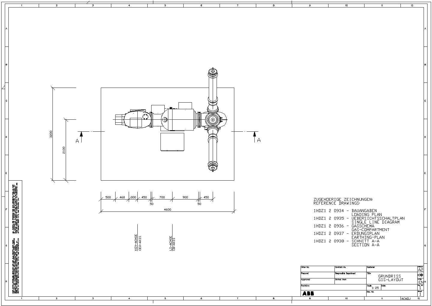 清远工厂高压配电系统CAD电气设计完整图