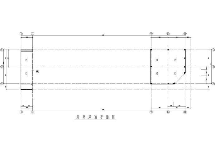 2677.9平米三层框架办公楼工程量计算及施工组织（含建筑结构施工图、平面图、进度图、网络图）_图1