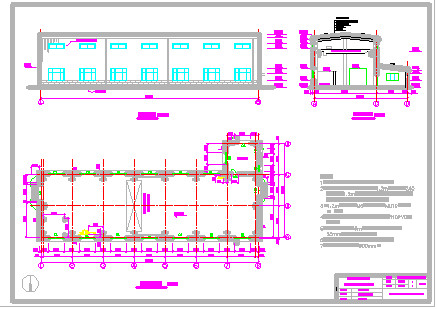 某地单层钢结构厂房设计（含计算书，全套图纸）-图二