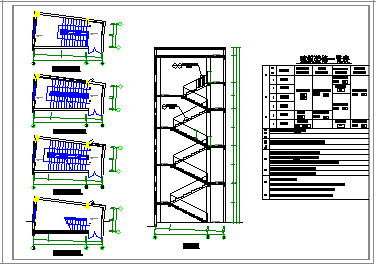 某学校食堂建筑设计CAD施工图（含设计说明）_图1