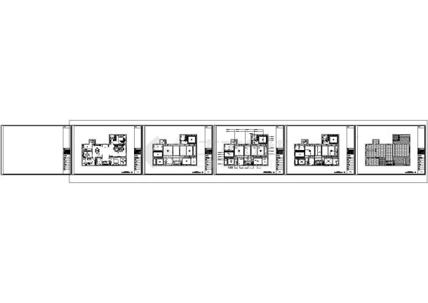 某原味新中式3室2厅2卫CAD室内设计装修图纸-图一