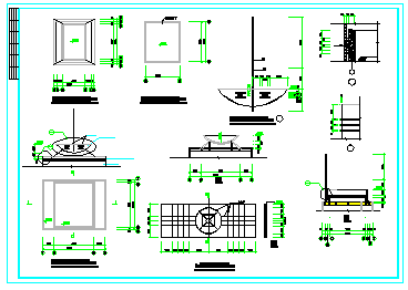 某学校综合楼全套建筑设计CAD施工图纸
