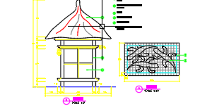 某围栏建筑布置参考图-图一