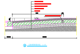 某无障碍坡道建筑布置参考图-图一