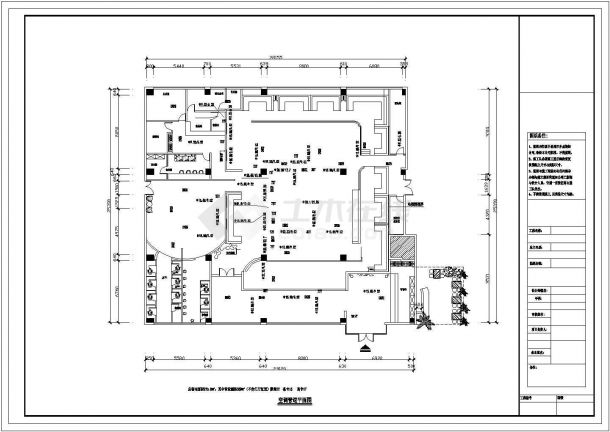 [云南]商业办公楼空调通风及防排烟系统设计施工图-图一