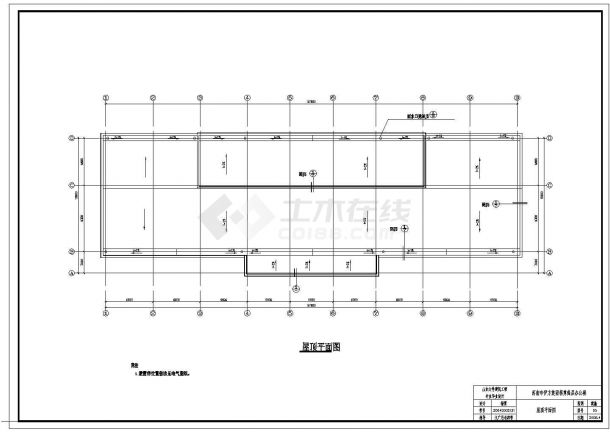 10000平米十一层框剪结构办公楼毕业设计（含建筑图、结构图、计算书）-图一