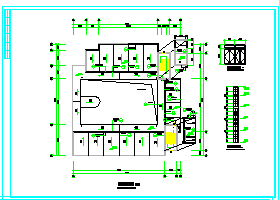 某地区医学院教学楼建筑设计CAD施工图纸_图1