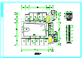 某地区医学院教学楼建筑设计CAD施工图纸