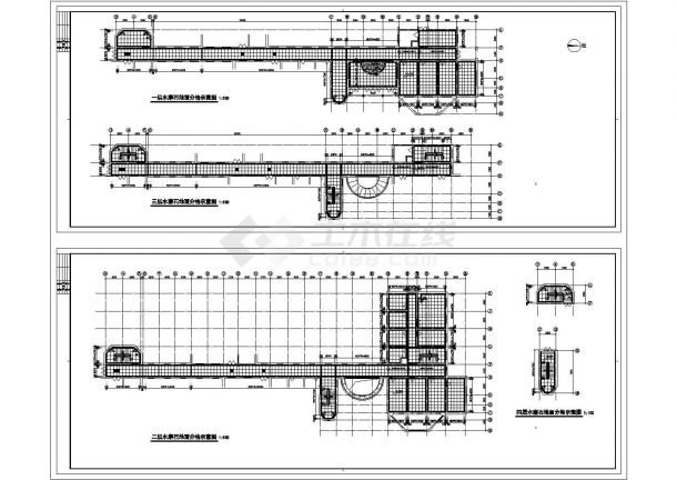 3层经典幼儿园建筑设计CAD施工图-图二