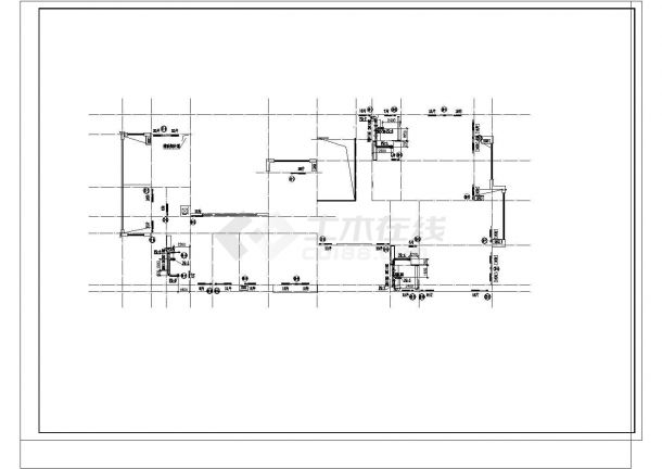 多层及高层商业建筑采暖通风排烟系统设计施工CAD图（含幼儿园设计 车库设计）-图二