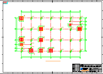 某生物医药中间体项目生产车间结构设计cad施工图