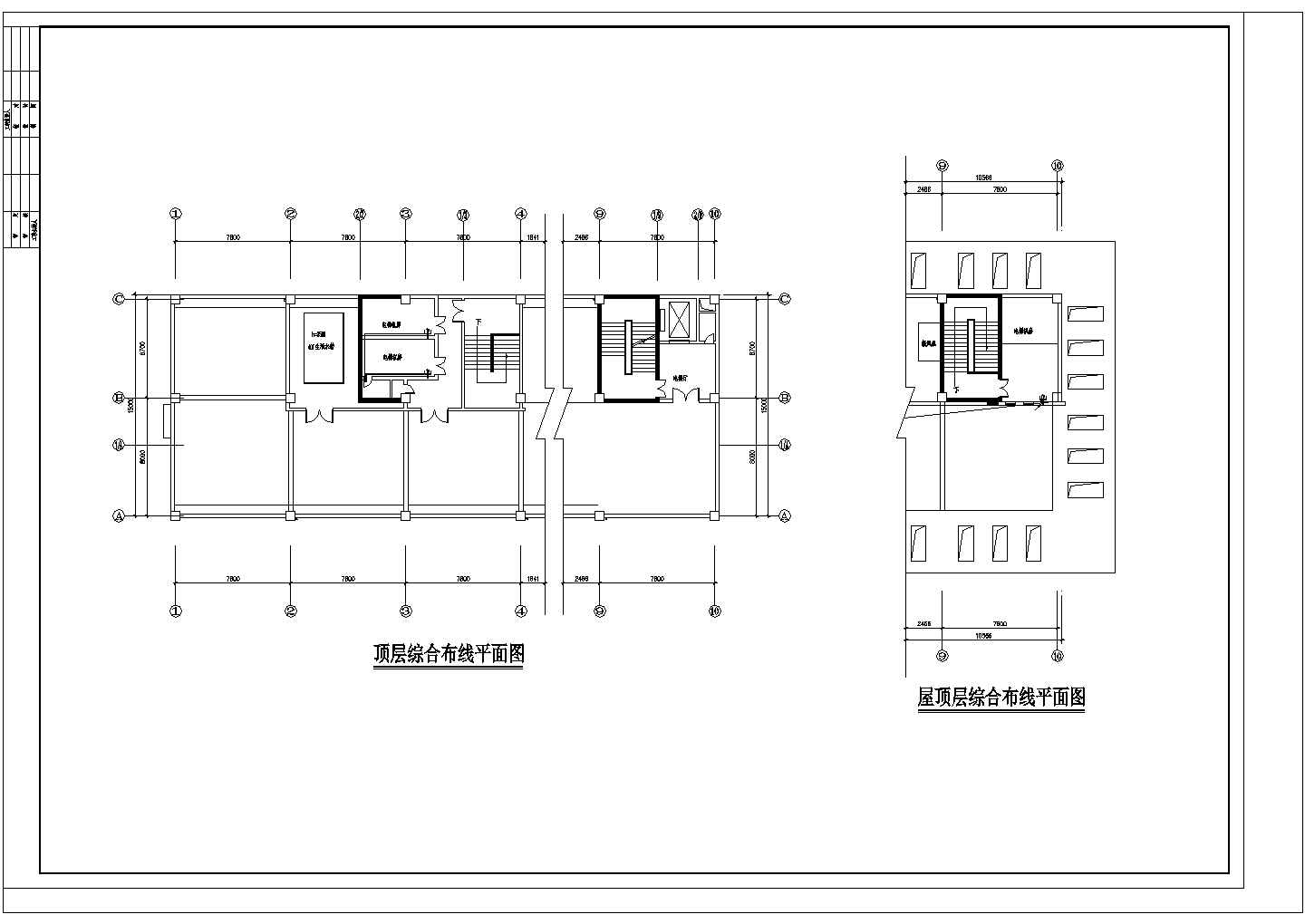 全套医院综合楼建筑电气工程设计图纸-36