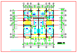 某5层私宅建筑施工设计CAD图纸-图二