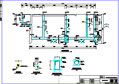 [常州]某污水泵站设计cad施工图（含沉井）-图二