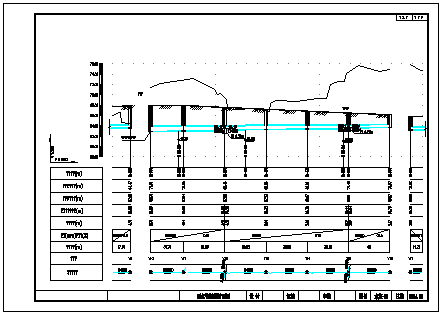 [湖南]2公里市政道路排水设计施工cad图纸-图二