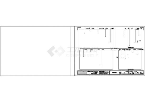 某混搭风格餐厅CAD建筑设计完整全套平面施工图纸（内含设计说明+效果图） -图二