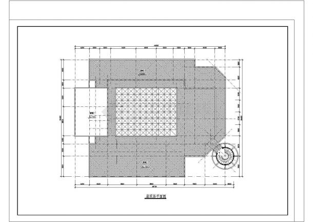 9班：长46.7米 宽34.4米 3层幼儿园+社区服务中心建筑方案设计图【各层平面 屋顶平面 1立面】-图一