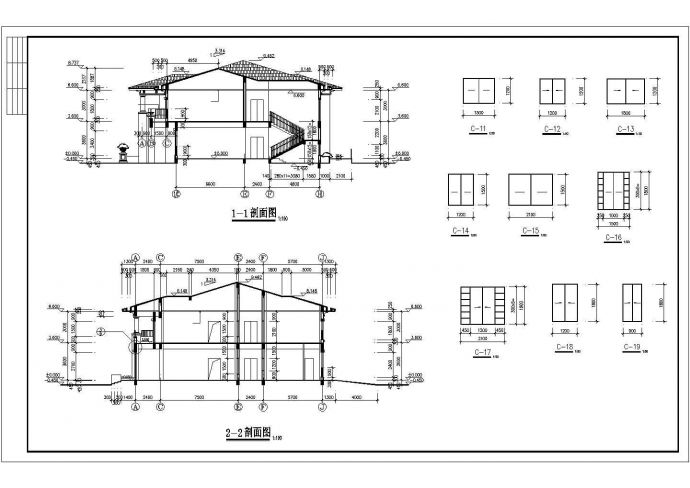 某地区重点学区精品幼儿园建筑全套设计CAD资料_图1