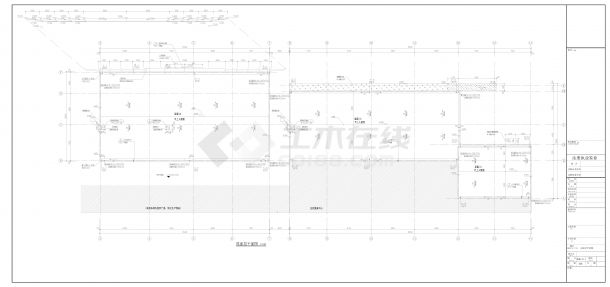 某地标志性展览馆建筑及结构全套图纸-图二