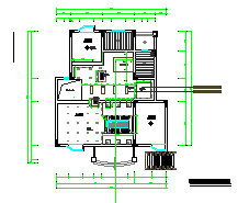 两层别墅室内装修全套设计CAD施工图-图一