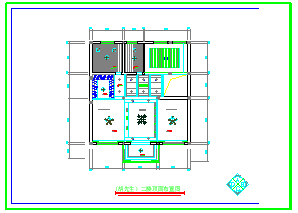 某别墅室内装修设计CAD施工图