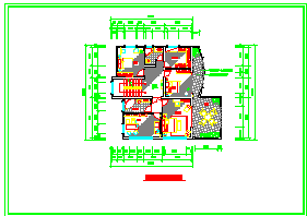 三层豪华别墅装饰cad施工设计图纸-图二
