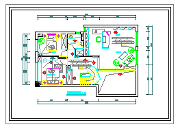 某别墅装修全套设计CAD施工图纸_图1