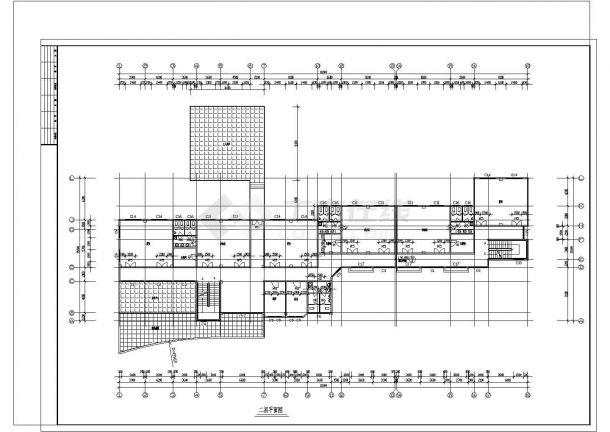 5班：长62米 宽32.6米 3层2024平米幼儿园建筑施工图【平立剖 楼梯 说明】-图二