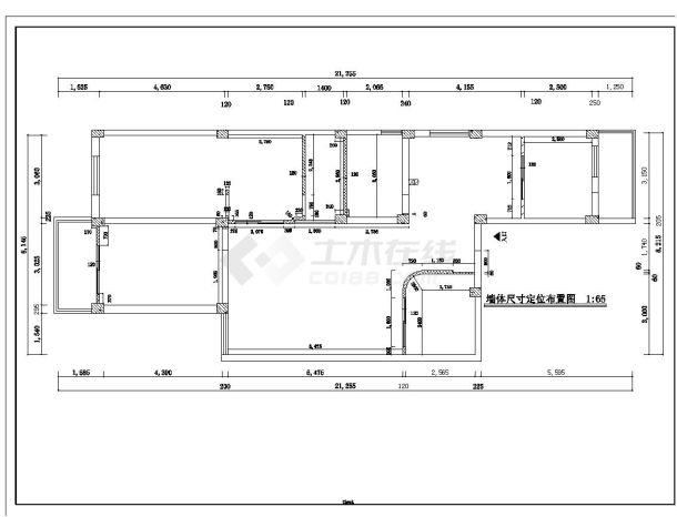 某家装设计施工CAD详图-图一