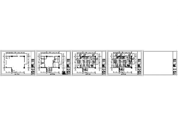 某德高商业广场CAD建筑设计规划总图（含各模块平立面图和效果图）-图一