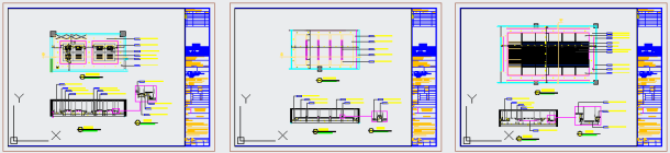 某金德科技办公空间CAD建筑设计施工图（含效果图和总体布置图）-图二