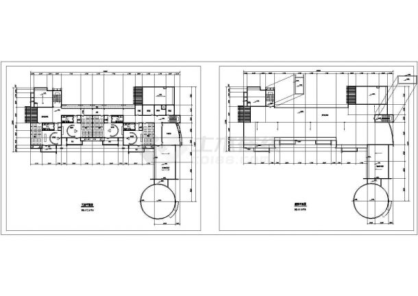 3层3242.3平米幼儿园建筑设计CAD方案图-图二