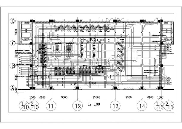 某水系统空调主机房系统设计参考图-图一