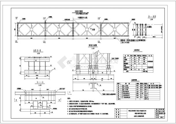 某类型刚构桥挂蓝施工设计图-图二