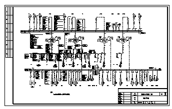 变电站设计_某220kV变电站电气主接线设计cad图纸-图一