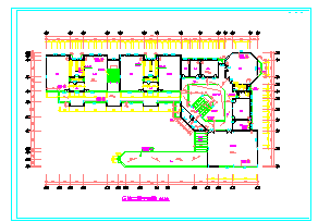 6班：长59.2米 宽32米 3层幼儿园建筑施工图【各层及屋顶平面 7个立面】-图二