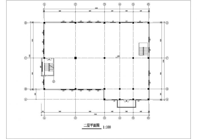 二层休闲会所全套建筑设计施工图_图1