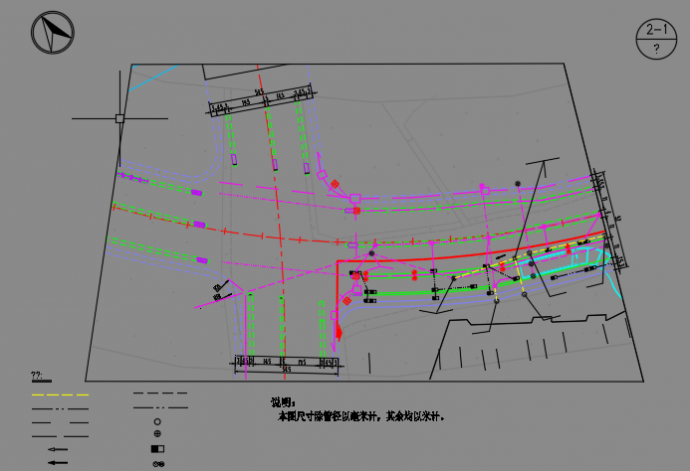 星南路景观提升改造工程 排水 设计图_图1