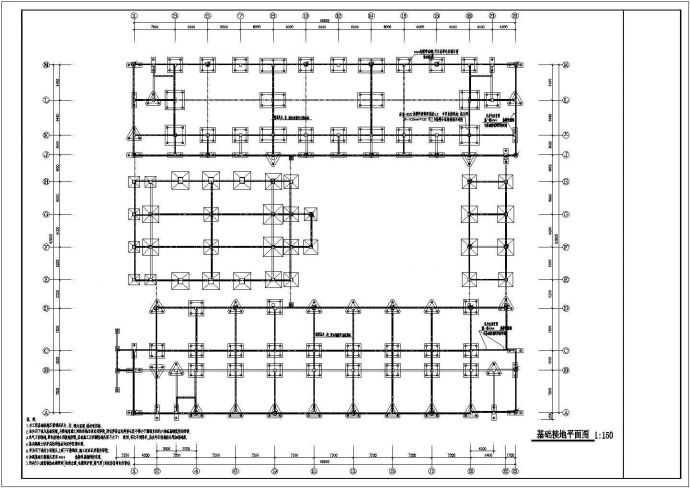 17289㎡高等学校五层教学楼完整电气施工CAD图纸_图1