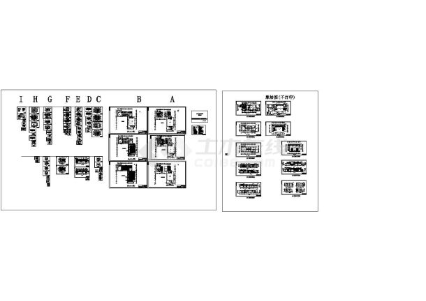 某纪念馆附馆装修设计施工图-图一