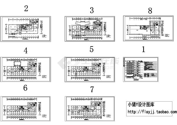 长50.14米 宽21.24米 -1+8层某医院电施图【电气设计说明 2个CAD】-图一