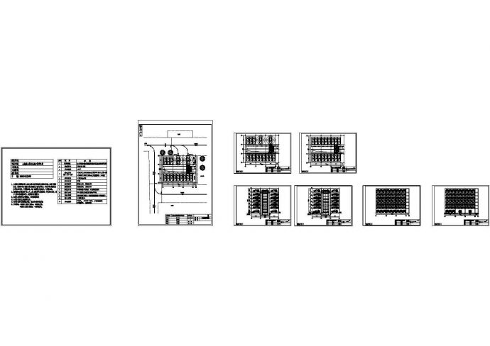 全自动机械立体停车库CAD设计图纸_图1