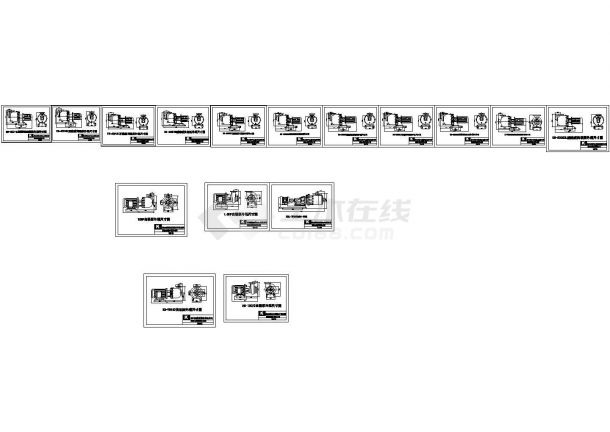 全套自吸泵图纸（国宝KB系列塑料泵）(cad)-图一