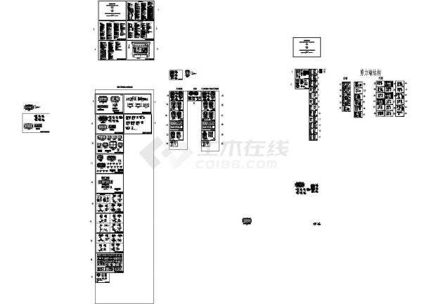 装配式建筑教学案例CAD图-图一