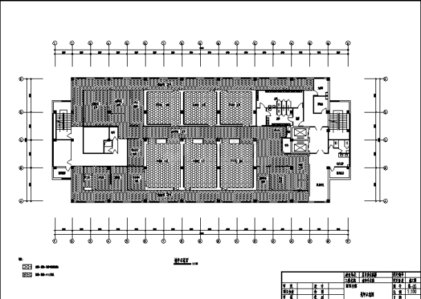 苏州某医院住院楼洁净手术部工程电气设计施工cad图纸-图二