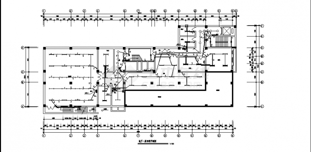宿迁某医院9层住院楼电气系统设计施工cad图纸（含说明）-图一