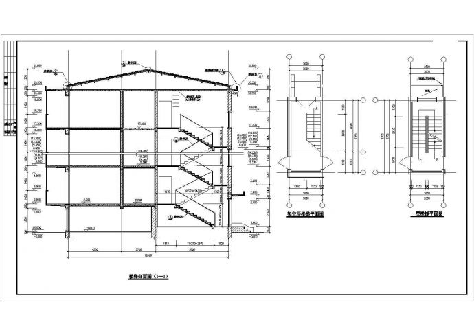 【南通】某地产经济适用房全套建筑施工设计cad图_图1